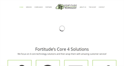 Desktop Screenshot of fortitudetechnology.com
